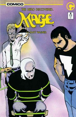Mage 8 published by COMICO with cover art by Matt Wagner