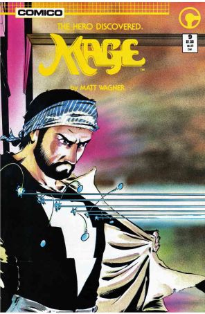 Mage 9 published by COMICO with cover art by Matt Wagner