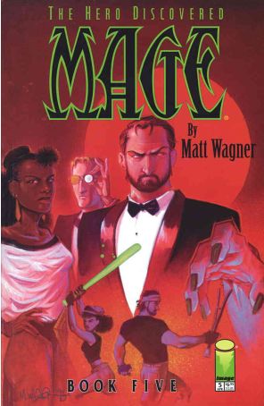 Mage TPB 5 published by Image with cover art by Matt Wagner