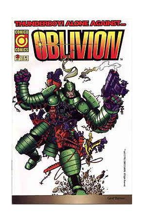 Oblivion 3 published by COMICO with cover art by Geof Darrow