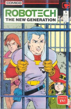 Robotech: The New Generation 18 published by COMICO