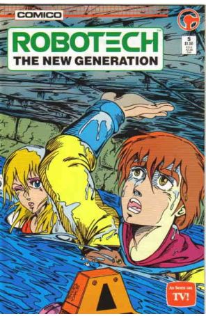 Robotech: The New Generation 5 published by COMICO