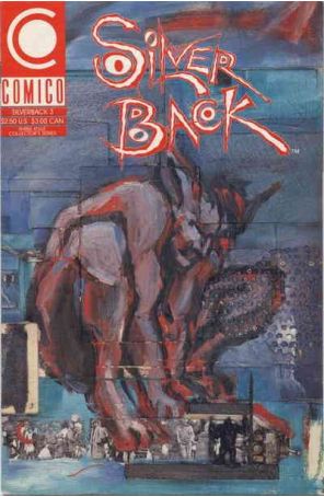 Silverback 3 published by COMICO with cover art by Ron Turner