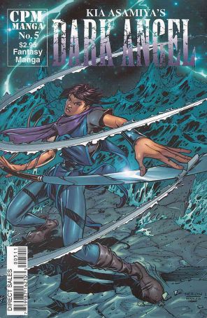 Dark Angel (Kia Asamiya's) 5A published by CPM with cover art by Keron Grant