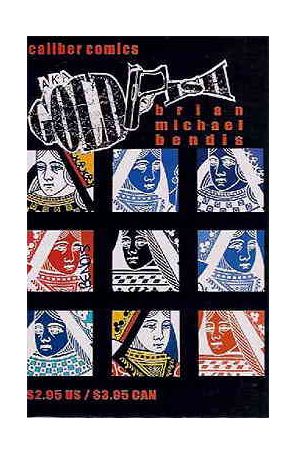 A.K.A. Goldfish 4 published by Caliber with cover art by Brian Michael Bendis