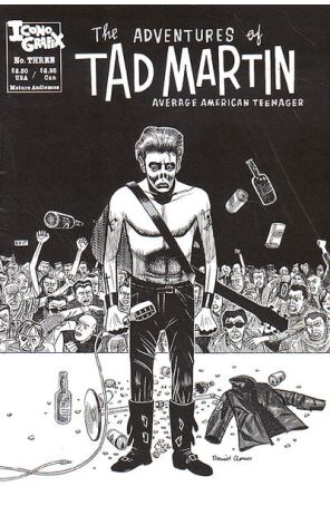 The Adventures of Tad Martin 3 published by Caliber with cover art by Daniel Clowes