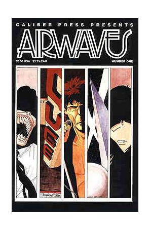 Airwaves 1 published by Caliber with cover art by Michael Lark