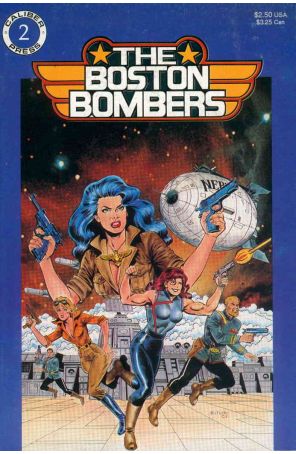 The Boston Bombers 2 published by Caliber with cover art by Jeff Butler