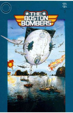 The Boston Bombers 3 published by Caliber with cover art by Christopher Jones