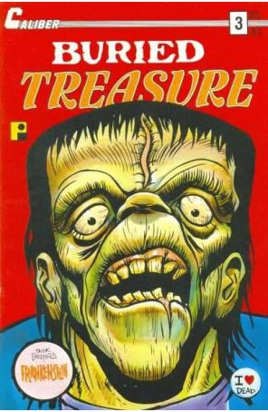 Buried Treasure (2nd Series) 3 published by Caliber with cover art by Dick Briefer