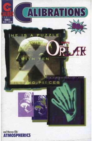 Calibrations (3rd Series) 5 published by Caliber with cover art by Ken Holewczynski