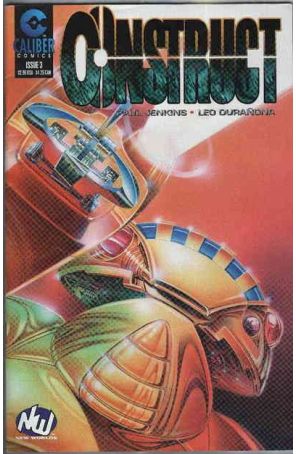Construct 3 published by Caliber with cover art by Leo Duranona