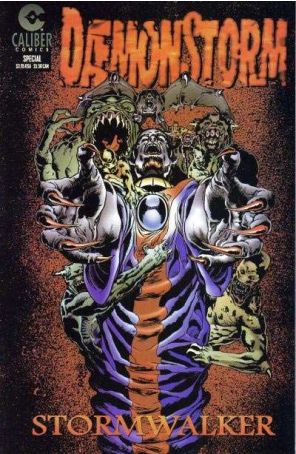 Daemonstorm: Stormwalker 1 published by Caliber with cover art by Jordan Raskin