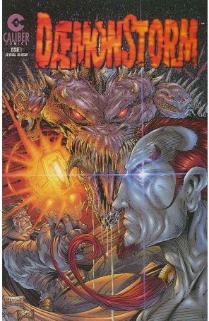 Daemonstorm 1 published by Caliber with cover art by Todd McFarlane