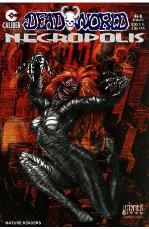 Deadworld: Necropolis 1 published by Caliber with cover art by Joseph Linsner