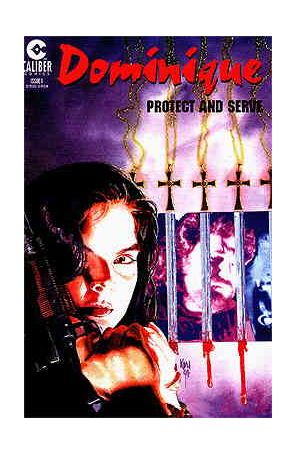 Dominique: Protect and Serve 1 published by Caliber with cover art by Ken Meyer and Jr.