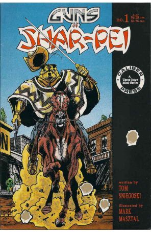 Guns of Shar-Pei 1 published by Caliber with cover art by Mark Masztal