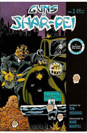 Guns of Shar-Pei 2 published by Caliber with cover art by Mark Masztal