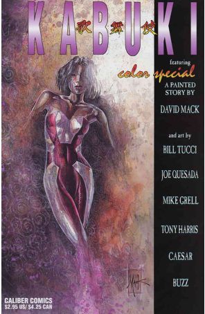 Kabuki Color Special 1 published by Caliber with cover art by David Mack