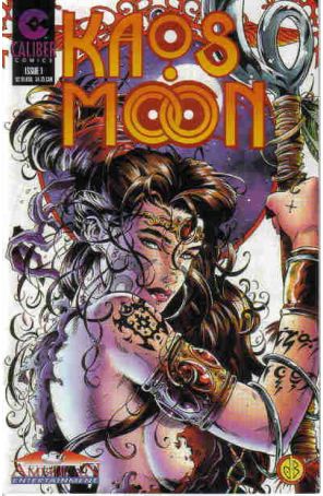 Kaos Moon 1AE published by Caliber with cover art by David Boller