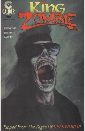 King Zombie 1A published by Caliber with cover art by Vincent Locke