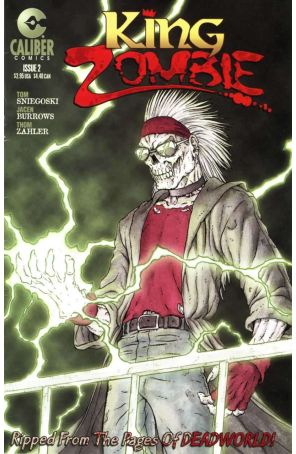 King Zombie 2 published by Caliber with cover art by Jacen Burrows