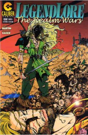 LegendLore: The Realm Wars 1 published by Caliber with cover art by Philip Xavier