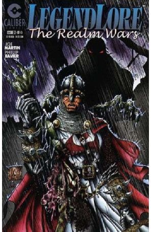 LegendLore: The Realm Wars 2 published by Caliber with cover art by Phil Xavier