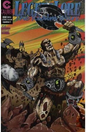 LegendLore: The Realm Wars 3 published by Caliber with cover art by Phil Xavier
