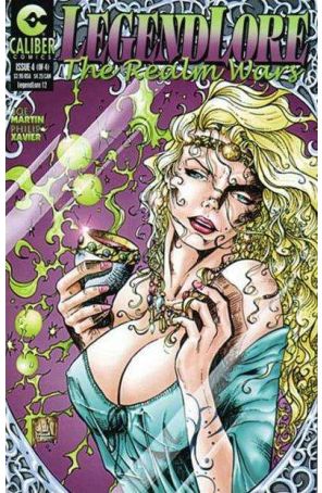 LegendLore: The Realm Wars 4 published by Caliber with cover art by Phil Xavier