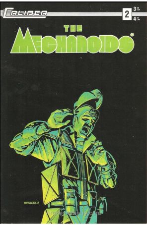 Mechanoids 2 published by Caliber with cover art by Mark Winfrey