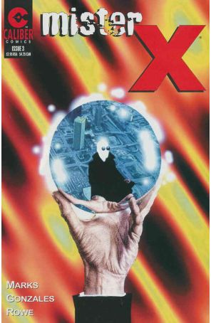 Mister X (Vol. 3) 3 published by Caliber with cover art by Mark Ricketts