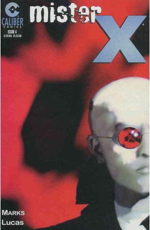 Mister X (Vol. 3) 4 published by Caliber with cover art by Mark Ricketts