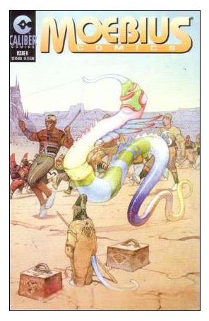 Moebius Comics 6 published by Caliber