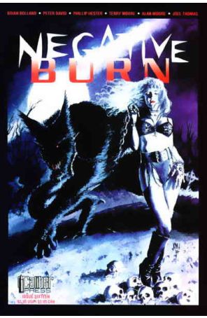 Negative Burn 16 published by Caliber with cover art by Ken Meyer and Jr.