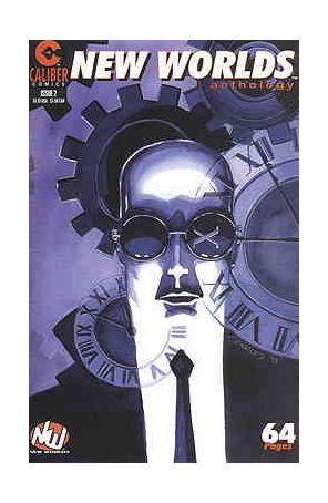 New Worlds Anthology 2 published by Caliber with cover art by Gene Gonzales