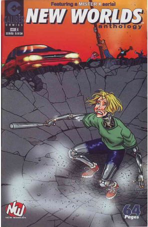 New Worlds Anthology 4 published by Caliber with cover art by Mark Paulik