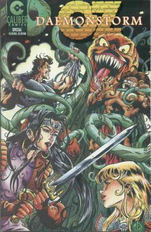 Oz: Daemonstorm 1 published by Caliber with cover art by David Boller
