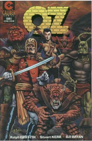 Oz 6 published by Caliber with cover art by Bill Bryan