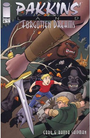 Pakkins' Land: Forgotten Dreams 4 published by Image with cover art by Gary Shipman and Quinn Supplee