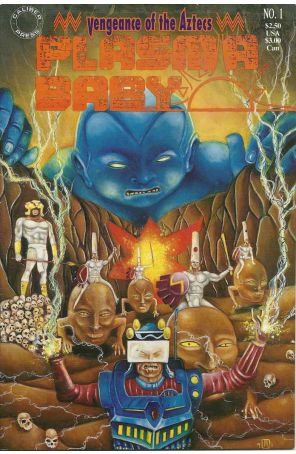 Plasma Baby 1 published by Caliber with cover art by Justin Leiter