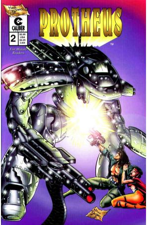 Protheus (Mike Deodato's) 2 published by Caliber with cover art by Mike Deodato Jr.