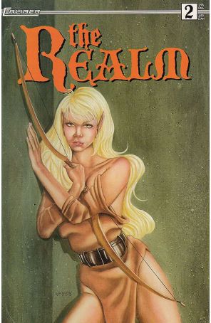 Realm (Vol. 2) 2 published by Caliber with cover art by Lurene Haines