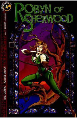 Robyn of Sherwood 1 published by Caliber with cover art by Craig Brasfield