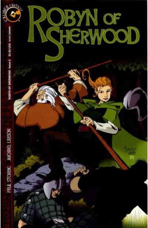 Robyn of Sherwood 3 published by Caliber with cover art by Kelly Yates