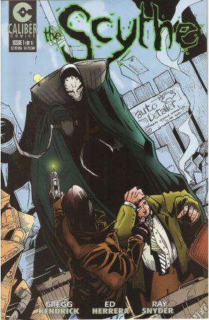 The Scythe 1 published by Caliber with cover art by Ed Herrera