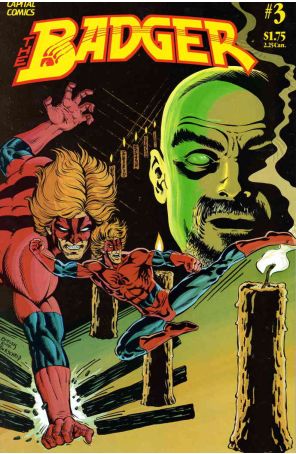 Badger 3 published by Capital with cover art by Jeff Butler