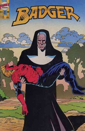 Badger 41 published by First with cover art by Ron Lim