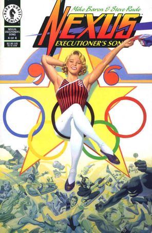 Nexus (Vol. 2) 92 published by Dark Horse with cover art by Steve Rude