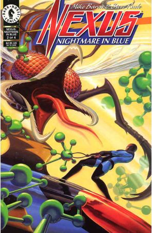 Nexus (Vol. 2) 96 published by Dark Horse with cover art by Steve Rude